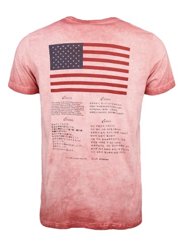 TOP GUN T-Shirt Powerful TG20191043 in red