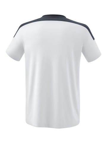 erima Kinder Change By Erima T-Shirt in weiß/slate grey/schwarz