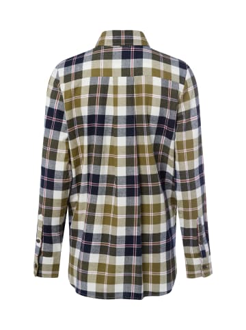 Marie Lund Bluse in oliv marine - 0078