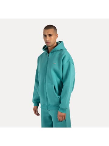SMILODOX Zip Hoodie Cedrik in Petrol