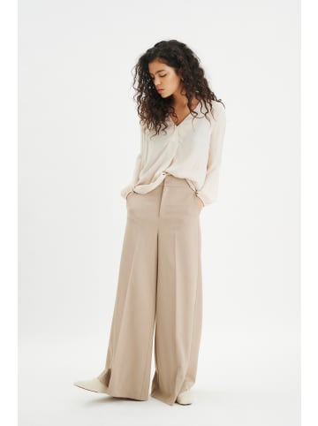 InWear Langarm-Bluse RindaIW Gerade Passform in French Nougat