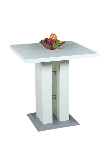 möbel-direkt Säulentisch, 70x70 cm Ariane in weiß