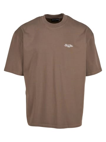 PEGADOR PEGADOR T-Shirts in washed dust brown