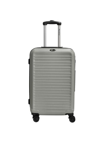 Check.In Paradise by Havanna 2.0 - 4-Rollen-Trolley 69 cm (pink) in silber
