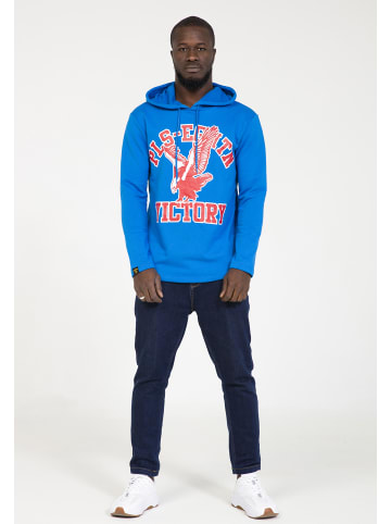 PLUS EIGHTEEN Herren Kapuzenpullover in Blau
