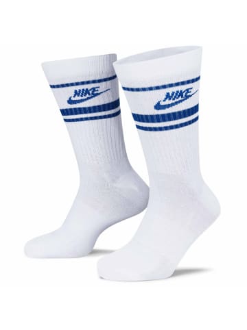 Nike Socken 6er Pack in Weiß/Blau