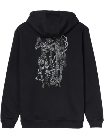 Santa Cruz Hoodie "Wooten Duo Zip Hood" in Schwarz