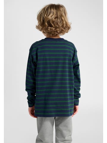 Hummel T-Shirt Hmljr Loose Kinder in DRESS BLUES