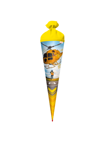 ROTH Schultüte groß Helikopter 70 cm in Gelb