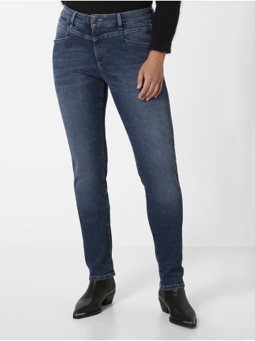 Paddock's 5-Pocket Jeans LUCY in blue mid stone used moustache