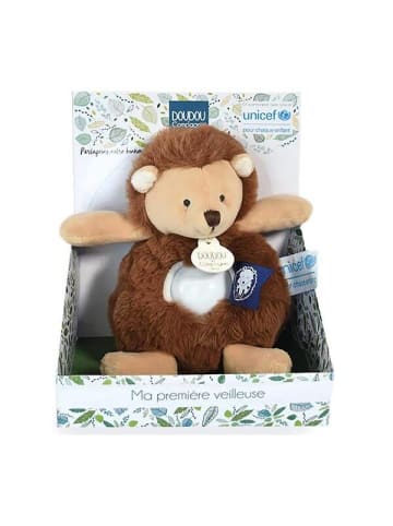 Carletto Kuscheltier Nachtlicht Unicef Igel, 15cm, ab 6 Monate
