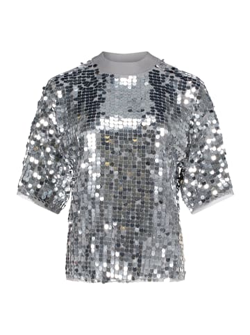 CARTOON T-Shirt in silber grau - 0001