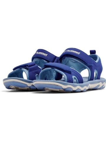 Hummel Kinder Sandale "Sandal Sport Jr" in Blau