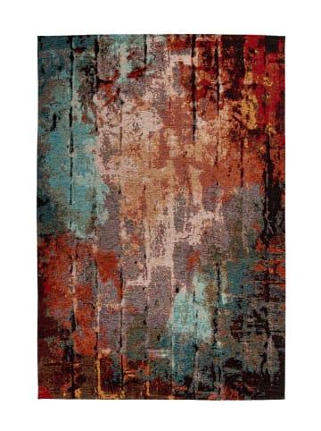 Kayoom Kurzflor Teppich Primavera 425 in creme - multi - rechteckig