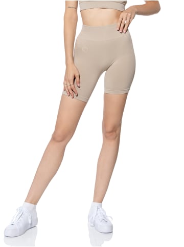 Stark Soul® Sport-Shorts Seamless OPAQUE in beige