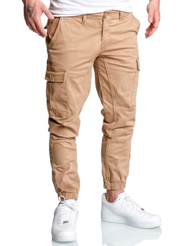 Amaci&Sons Cargo Jogger-Chino RIALTO in Beige