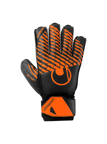 uhlsport  Torwarthandschuhe FM Soft Resist+ Flex Frame Kids in schwarz/fluo orange