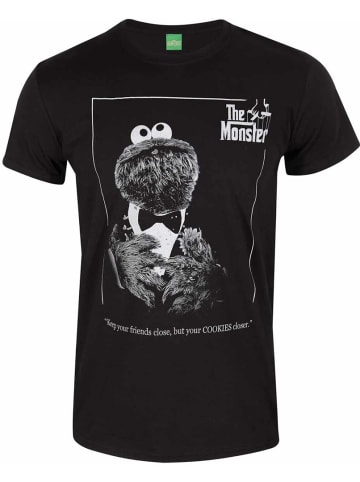 Sesamestreet T-Shirt "The Monster T-Shirt" in Schwarz