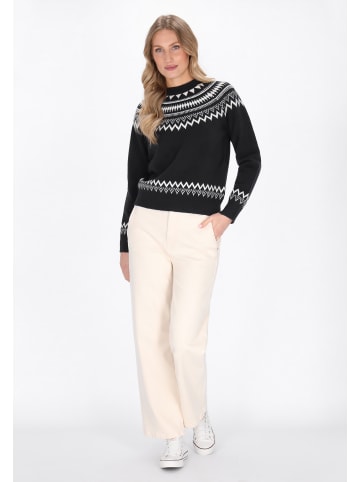 DreiMaster Women Sweater in navy offwhite
