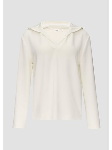s.Oliver Sweatshirt in 0200_ecru