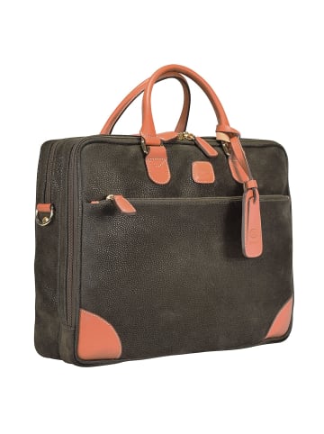 BRIC`s Life Aktentasche 39 cm Laptopfach olive