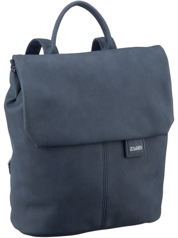 Zwei Rucksack / Backpack Mademoiselle MR8 in Nubuk/Blue