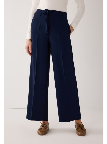 More & More vielseitig kombinierbare, weite Hose in dark blue