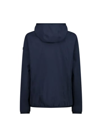 cmp Regenjacke Jacket Fix Hood in Dunkelblau