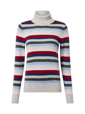 brookshire Pullover in hellgrau rot - 0002