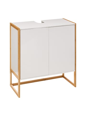 5five Simply Smart Waschbeckenunterschrank NATUREO in Weiß, 70 x 33 x 80 cm