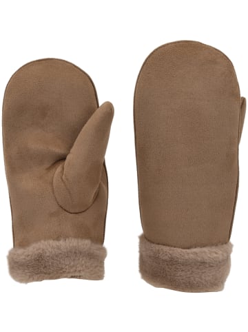 styleBREAKER Fäustlinge in Taupe