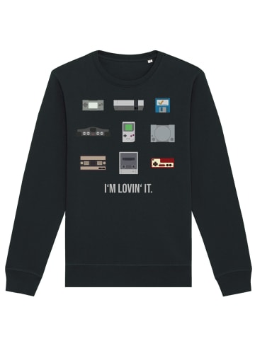 wat? Apparel Sweatshirt Videogames in Schwarz