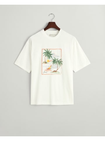 Gant HAWAII PRINTED GRAPHIC SS T-SHIRT