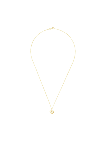 Amor Kette mit Anhänger Gold 585/14 ct in Gold