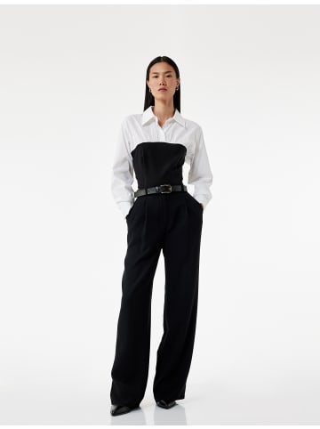 KOTON SHIRTS LS in Weiß