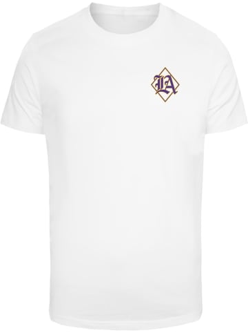 Mister Tee T-Shirt "LA City Print Tee" in Weiß