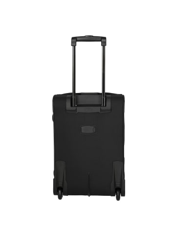 PAKLITE Orlando 2 Rollen Kabinentrolley S 53 cm schwarz