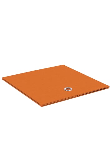 VCM  2er Set Faltbox Klappbox Aufbewahrungsbox Boxas in Orange