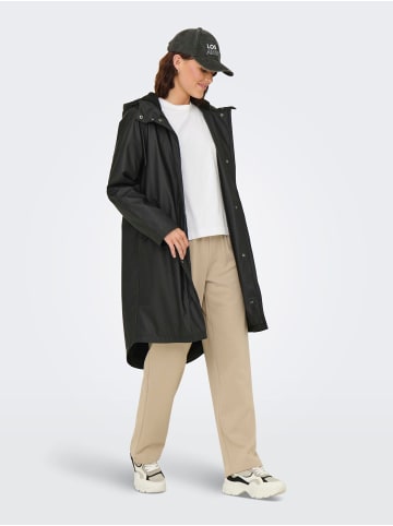 ONLY Regenmantel in Black