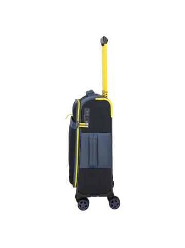 travelite Color Craze 4 Rollen Kabinentrolley S 55 cm blau