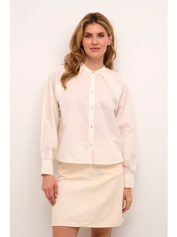 Soaked in Luxury Langarm - Hemd SLAnnabella Gerade Passform in Whisper White