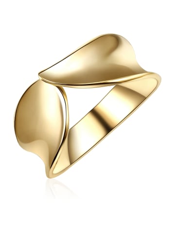 Glanzstücke München Ring aus Sterling Silber in gelbgold