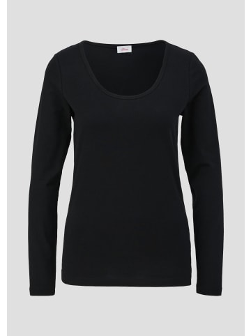 s.Oliver T-Shirt in 9999_schwarz