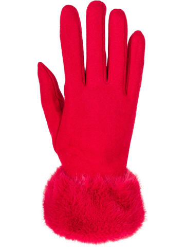 styleBREAKER Touchscreen Handschuhe in Rot