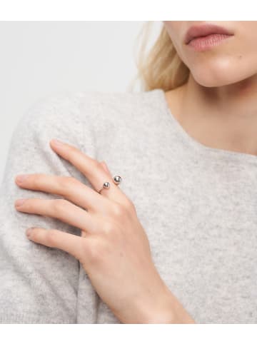 LIEBESKIND BERLIN Ring Ring - Steel Ball in silber