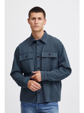 BLEND Hemdjacke Shacket 20715904  Coole Hemdjacke zum Überziehen in Blau