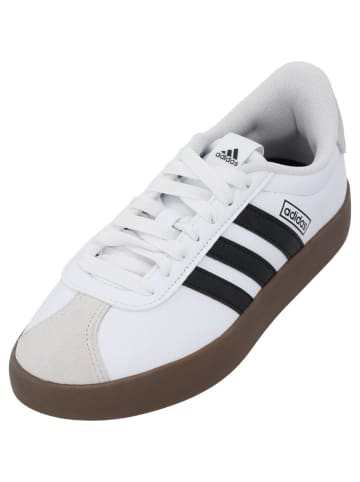 adidas Schnürschuhe in white/black/grey/gums