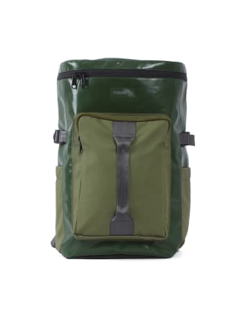 7CLOUDS Laptop Rucksack Heloy 7.1 in jungle green-mud green