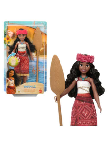 Mattel Spielzeug - Disney Vaiana 2 Singende Abenteuer Vaiana Puppe (D, E, I, F)