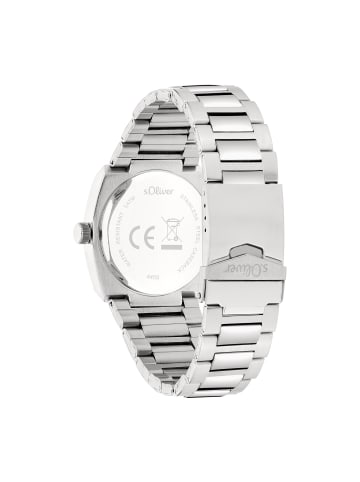 s.Oliver Quarzuhr SO-4459-MQ in Silber